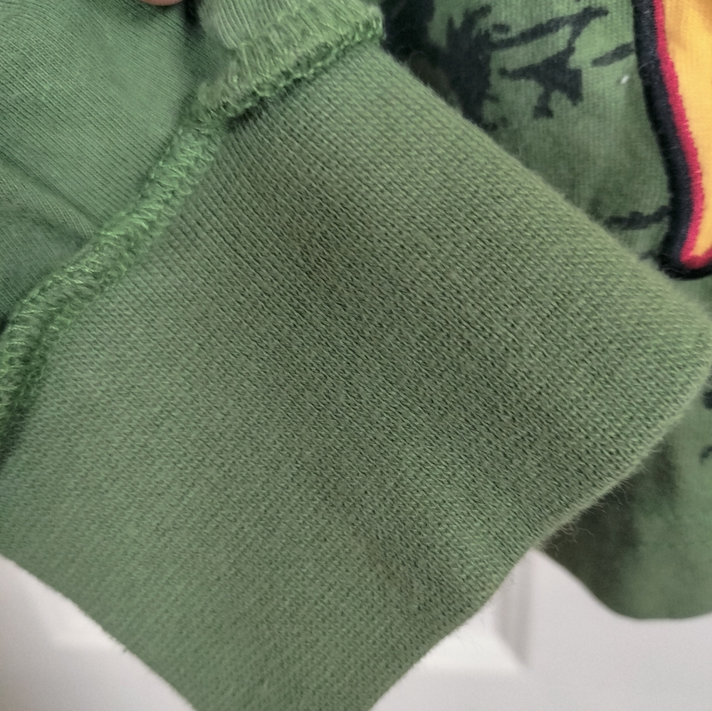 VTG Blac Label Premium Living Dead Society Long Sleeve Shirt XL Green Y2K Grunge - Picture 11 of 15